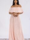 After Shoulder Skirt Set