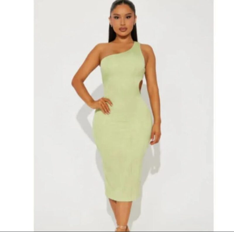 Lime Green Dress