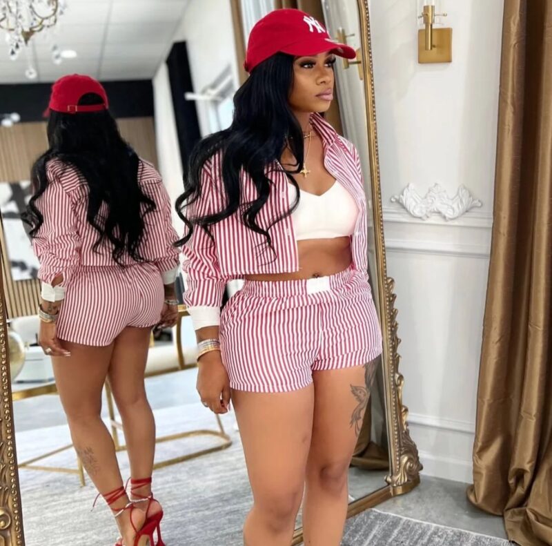 Crop Top Short Set